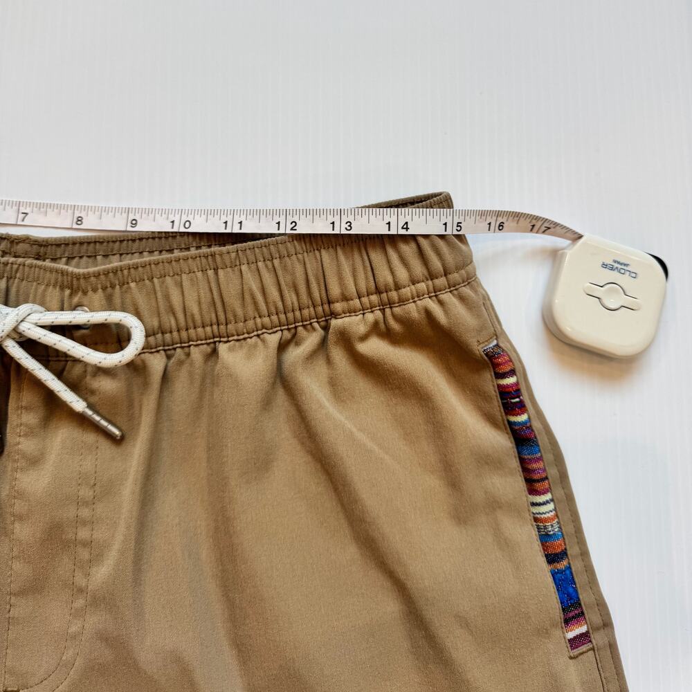 Wowie Sapien Casual Shorts Tan Men's Large 5" Inseam Outdoor Gorpcore Desertcore - Picture 12 of 13